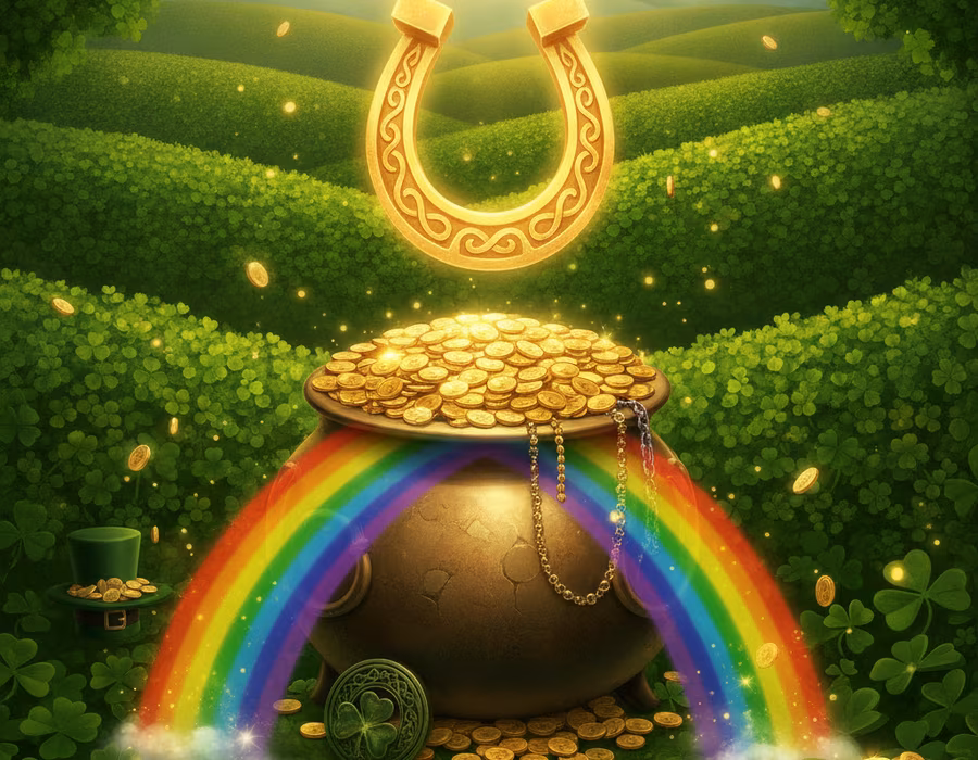Luck O The Irish Gold Spins cover art